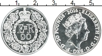 Продать Монеты Великобритания 20 фунтов 2016 Серебро