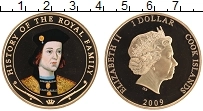 Продать Монеты Острова Кука 1 доллар 2009 Позолота