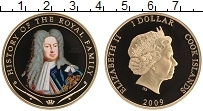 Продать Монеты Острова Кука 1 доллар 2009 Позолота