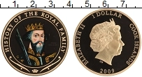 Продать Монеты Острова Кука 1 доллар 2009 Позолота