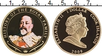 Продать Монеты Острова Кука 1 доллар 2009 Позолота