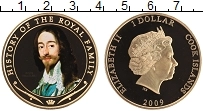 Продать Монеты Острова Кука 1 доллар 2009 Позолота