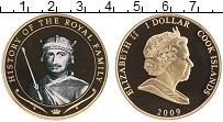 Продать Монеты Острова Кука 1 доллар 2009 Позолота