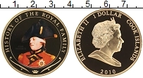 Продать Монеты Острова Кука 1 доллар 2010 Позолота