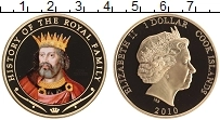 Продать Монеты Острова Кука 1 доллар 2010 Позолота