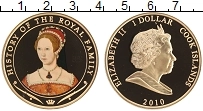 Продать Монеты Острова Кука 1 доллар 2010 Позолота