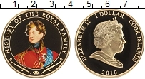 Продать Монеты Острова Кука 1 доллар 2010 Позолота