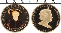 Продать Монеты Острова Кука 1 доллар 2010 Позолота