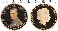 Продать Монеты Острова Кука 1 доллар 2011 Позолота