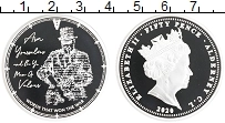 Продать Монеты Олдерни 50 пенсов 2020 Серебро