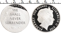 Продать Монеты Олдерни 5 фунтов 2015 Серебро