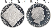 Продать Монеты Великобритания 5 фунтов 2008 Серебро