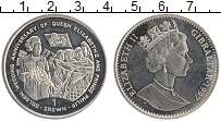 Продать Монеты Гибралтар 1 крона 1997 Медно-никель