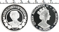Продать Монеты Остров Святой Елены 50 пенсов 2006 Серебро