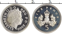 Продать Монеты Великобритания 5 пенсов 2008 Серебро