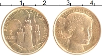 Продать Монеты Сан-Марино 2 скуди 1976 Золото