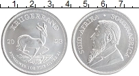 Продать Монеты ЮАР 1 крюгерранд 2023 Серебро