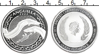 Продать Монеты Ангилья 2 доллара 2022 Серебро