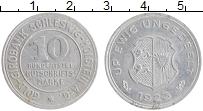 Продать Монеты Шлезвиг-Гольштейн 10/100 марки 1923 Алюминий