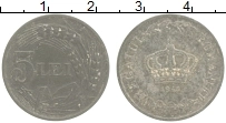Продать Монеты Румыния 5 лей 1943 Цинк