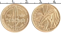 Продать Монеты США 5 долларов 1987 Золото