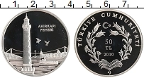 Продать Монеты Турция 50 лир 2010 Серебро