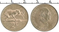 Продать Монеты ЮАР 2 цента 1976 Бронза