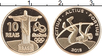 Продать Монеты Бразилия 10 реалов 2015 Золото