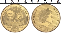 Продать Монеты Соломоновы острова 10 долларов 2018 Золото