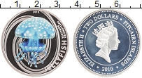 Продать Монеты Острова Питкэрн 2 доллара 2010 Серебро