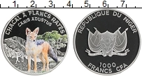 Продать Монеты Нигер 1000 франков 2012 Серебро