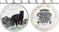Продать Монеты Конго 1000 франков 2013 Серебро