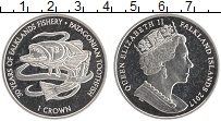 Продать Монеты Фолклендские острова 1 крона 2017 Медно-никель