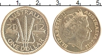 Продать Монеты Австралия 1 доллар 2012 Бронза
