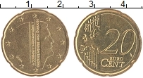 Продать Монеты Нидерланды 20 евроцентов 2014 Латунь