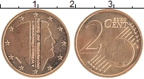 Продать Монеты Нидерланды 2 евроцента 2014 сталь с медным покрытием
