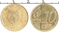 Продать Монеты Бельгия 10 евроцентов 2012 Латунь