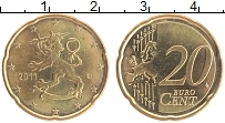 Продать Монеты Финляндия 20 евроцентов 2010 Латунь