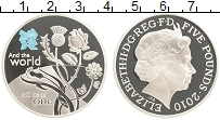 Продать Монеты Великобритания 5 фунтов 2010 Серебро