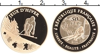Продать Монеты Франция 50 евро 2009 Золото