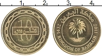 Продать Монеты Бахрейн 10 филс 2011 Латунь
