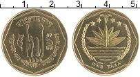 Продать Монеты Бангладеш 1 така 1999 Латунь