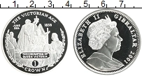 Продать Монеты Гибралтар 1 крона 2001 Серебро