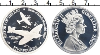 Продать Монеты Гибралтар 5 фунтов 2007 Серебро