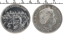 Продать Монеты Остров Джерси 5 фунтов 2004 Медно-никель