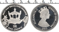 Продать Монеты Гибралтар 1 крона 2013 Медно-никель