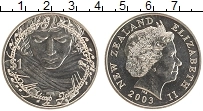 Продать Монеты Новая Зеландия 1 доллар 2003 Медно-никель
