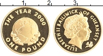 Продать Монеты Гернси 1 фунт 1999 Серебро