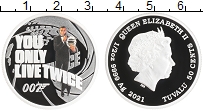 Продать Монеты Тувалу 50 центов 2021 Серебро