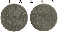 Продать Монеты Испания 1 сейсино 1711 Медь